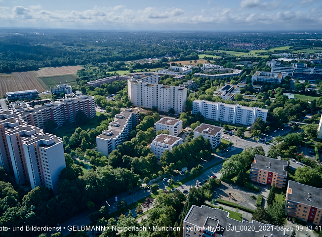 25.08.2021 - Baustelle Annette-Kolb-Anger und Kafkastraße mit Umgebung