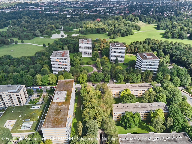 01.09.2021 - Abrissbaustelle Quiddezentrum und Blick zum Ostpark