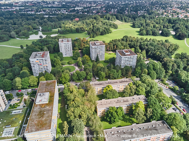 01.09.2021 - Abrissbaustelle Quiddezentrum und Blick zum Ostpark