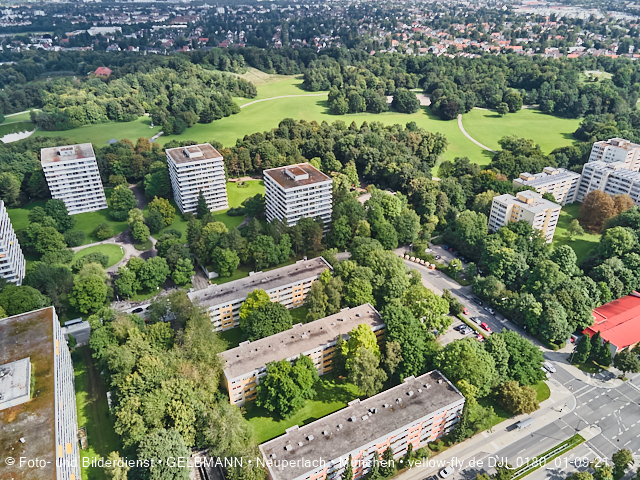 01.09.2021 - Abrissbaustelle Quiddezentrum und Blick zum Ostpark