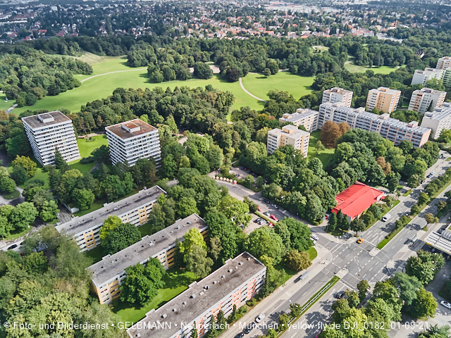 01.09.2021 - Abrissbaustelle Quiddezentrum und Blick zum Ostpark