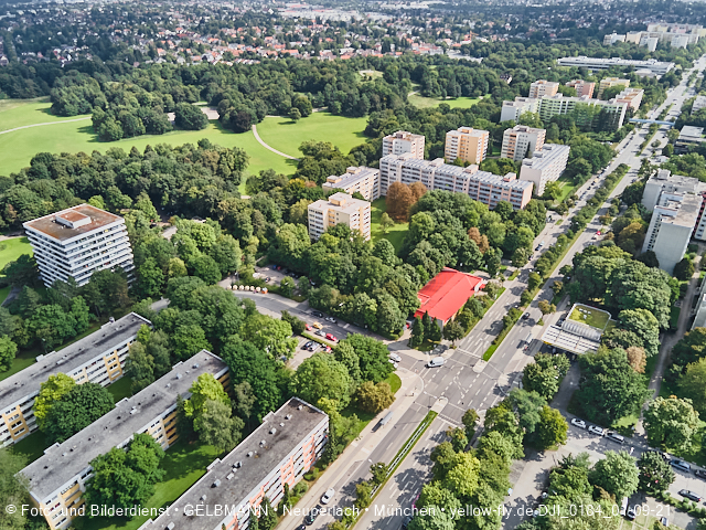 01.09.2021 - Abrissbaustelle Quiddezentrum und Blick zum Ostpark