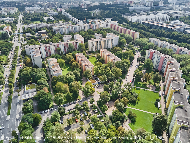 01.09.2021 - Abrissbaustelle Quiddezentrum und Blick zum Ostpark