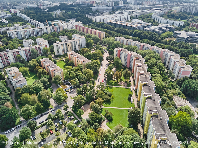 01.09.2021 - Abrissbaustelle Quiddezentrum und Blick zum Ostpark