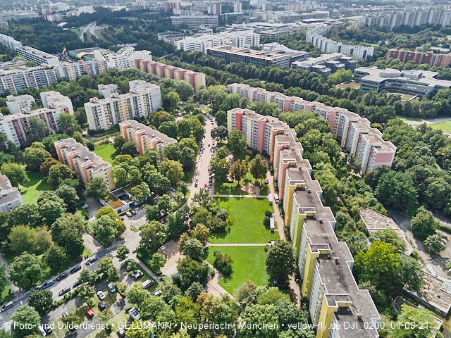 01.09.2021 - Abrissbaustelle Quiddezentrum und Blick zum Ostpark