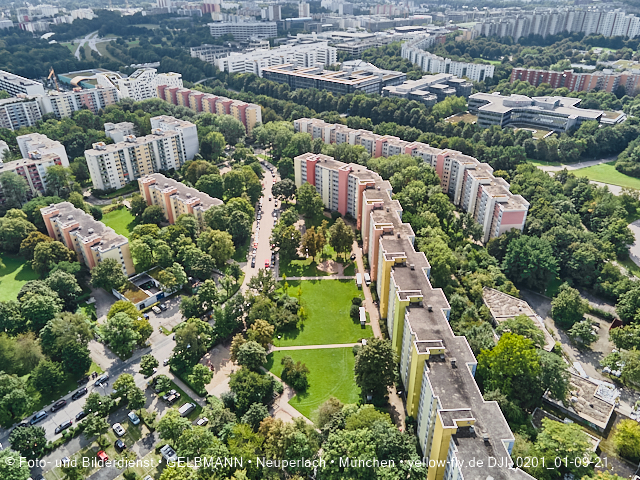 01.09.2021 - Abrissbaustelle Quiddezentrum und Blick zum Ostpark