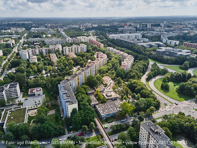 01.09.2021 - Abrissbaustelle Quiddezentrum und Blick zum Ostpark