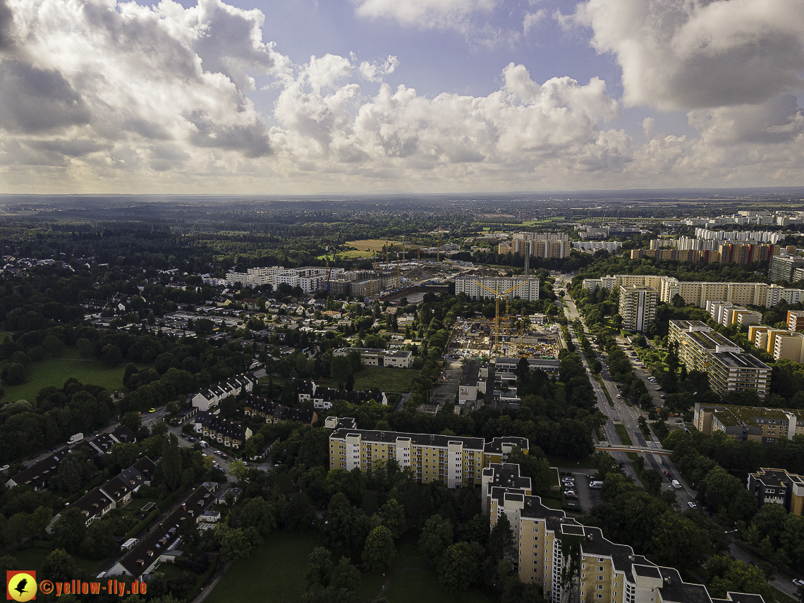 01.09.2021 - Alexisquartier und Grundschule Wohnanalge Karl-Marx-Ring in Neuperlach