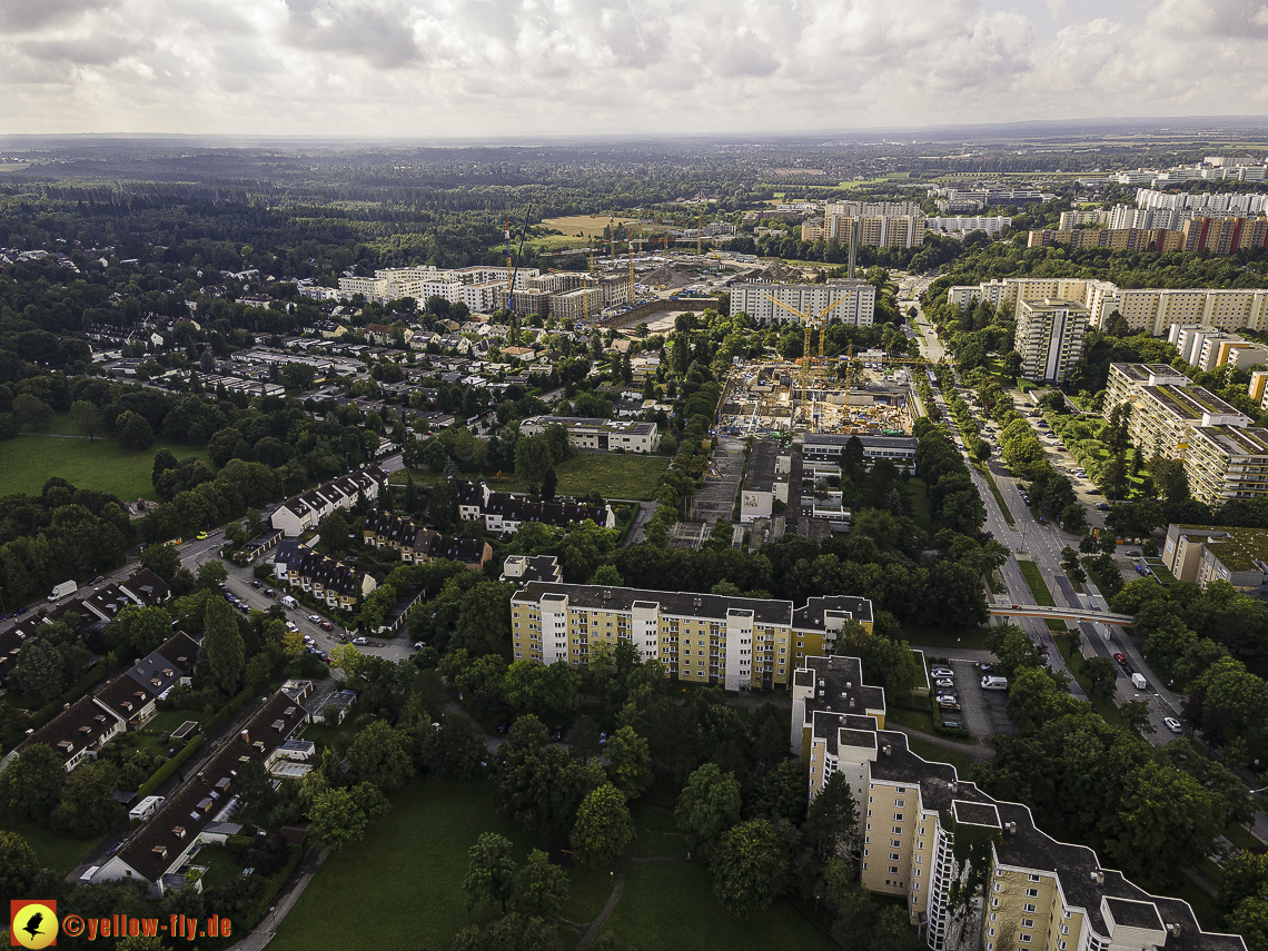 01.09.2021 - Alexisquartier und Grundschule Wohnanalge Karl-Marx-Ring in Neuperlach