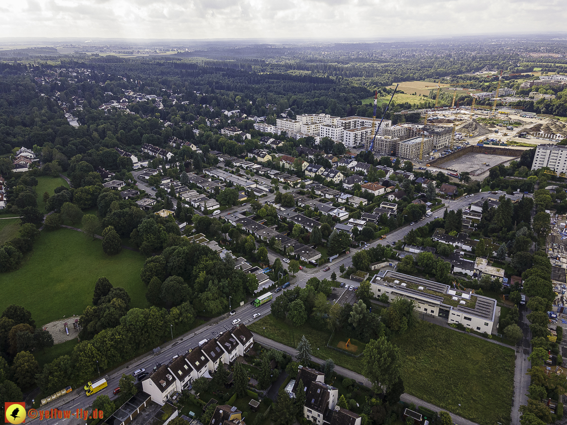 01.09.2021 - Alexisquartier und Grundschule Wohnanalge Karl-Marx-Ring in Neuperlach