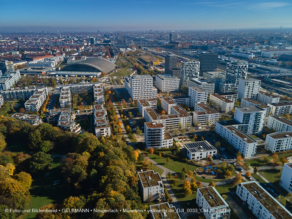 29.10.2021 - Wohnanlage Hirschgarten und paketposthalle