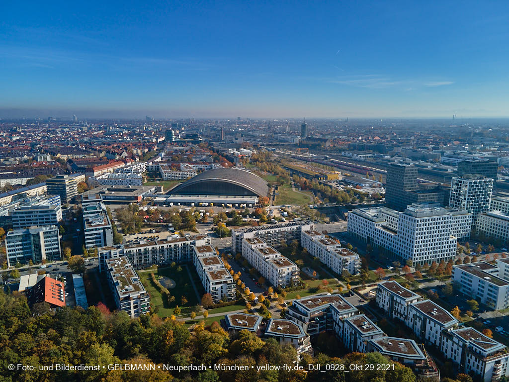 29.10.2021 - Wohnanlage Hirschgarten und paketposthalle