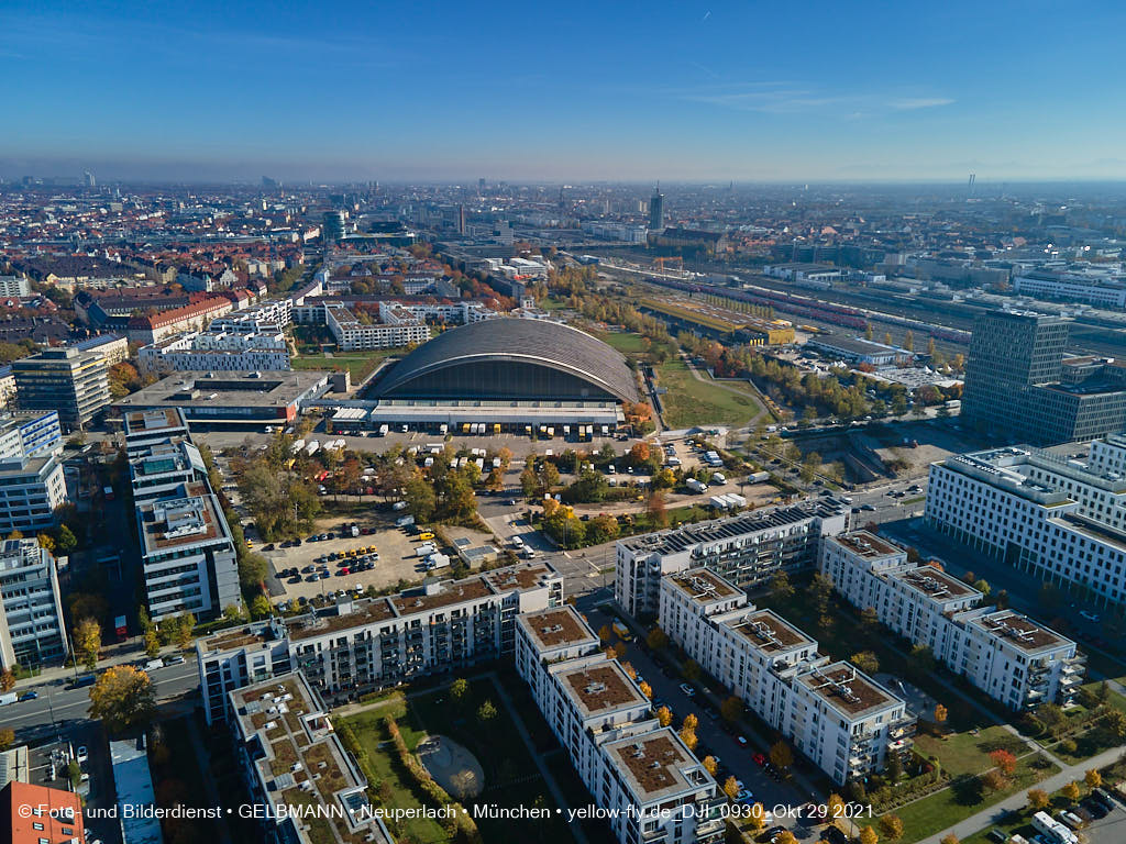 29.10.2021 - Wohnanlage Hirschgarten und paketposthalle