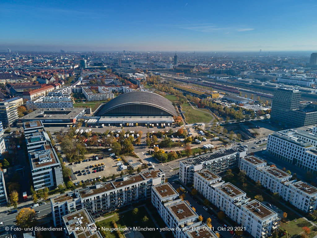 29.10.2021 - Wohnanlage Hirschgarten und paketposthalle