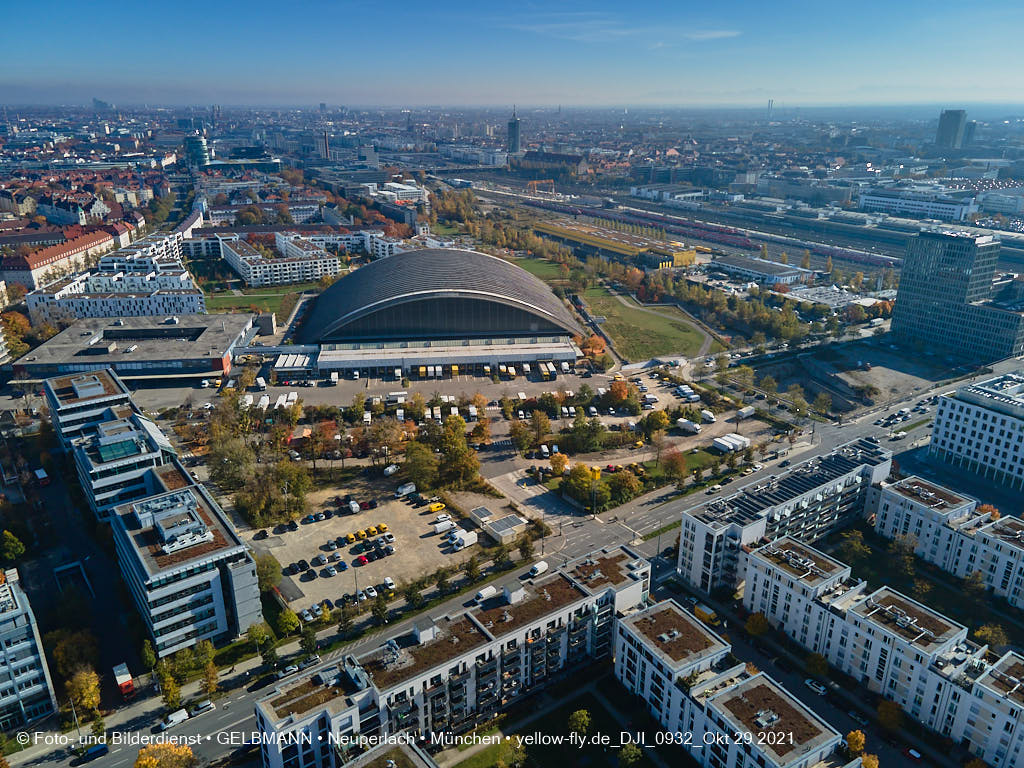 29.10.2021 - Wohnanlage Hirschgarten und paketposthalle