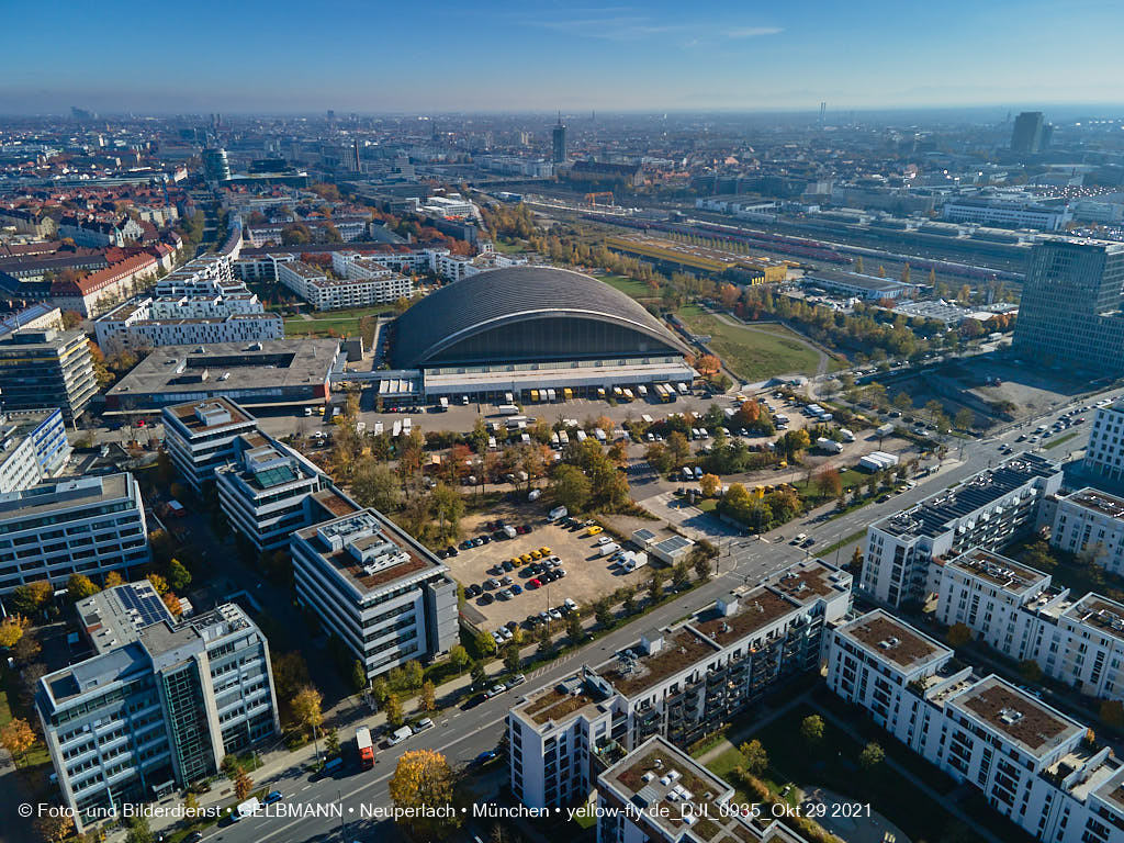 29.10.2021 - Wohnanlage Hirschgarten und paketposthalle