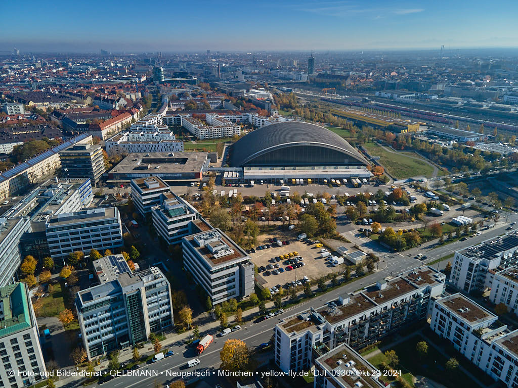 29.10.2021 - Wohnanlage Hirschgarten und paketposthalle