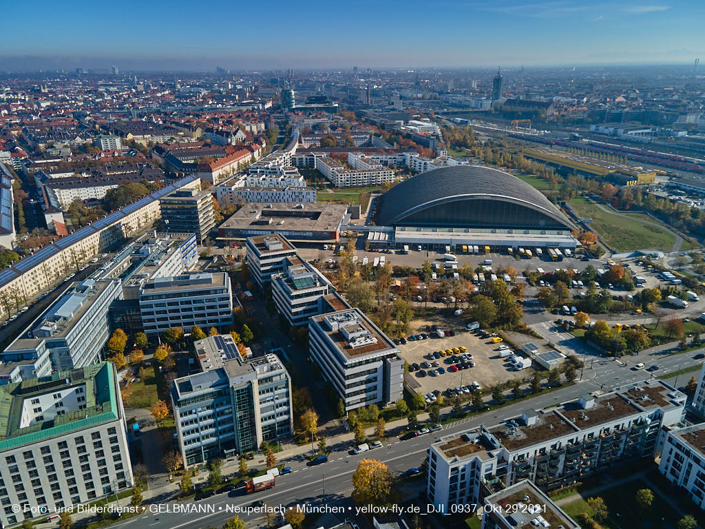 29.10.2021 - Wohnanlage Hirschgarten und paketposthalle