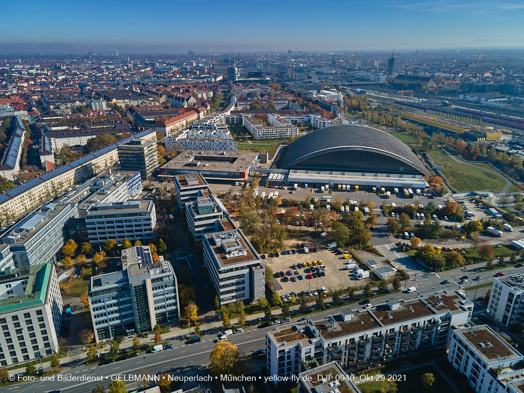 29.10.2021 - Wohnanlage Hirschgarten und paketposthalle