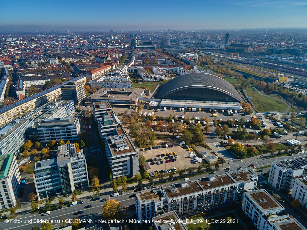 29.10.2021 - Wohnanlage Hirschgarten und paketposthalle