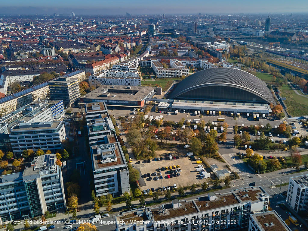 29.10.2021 - Wohnanlage Hirschgarten und paketposthalle