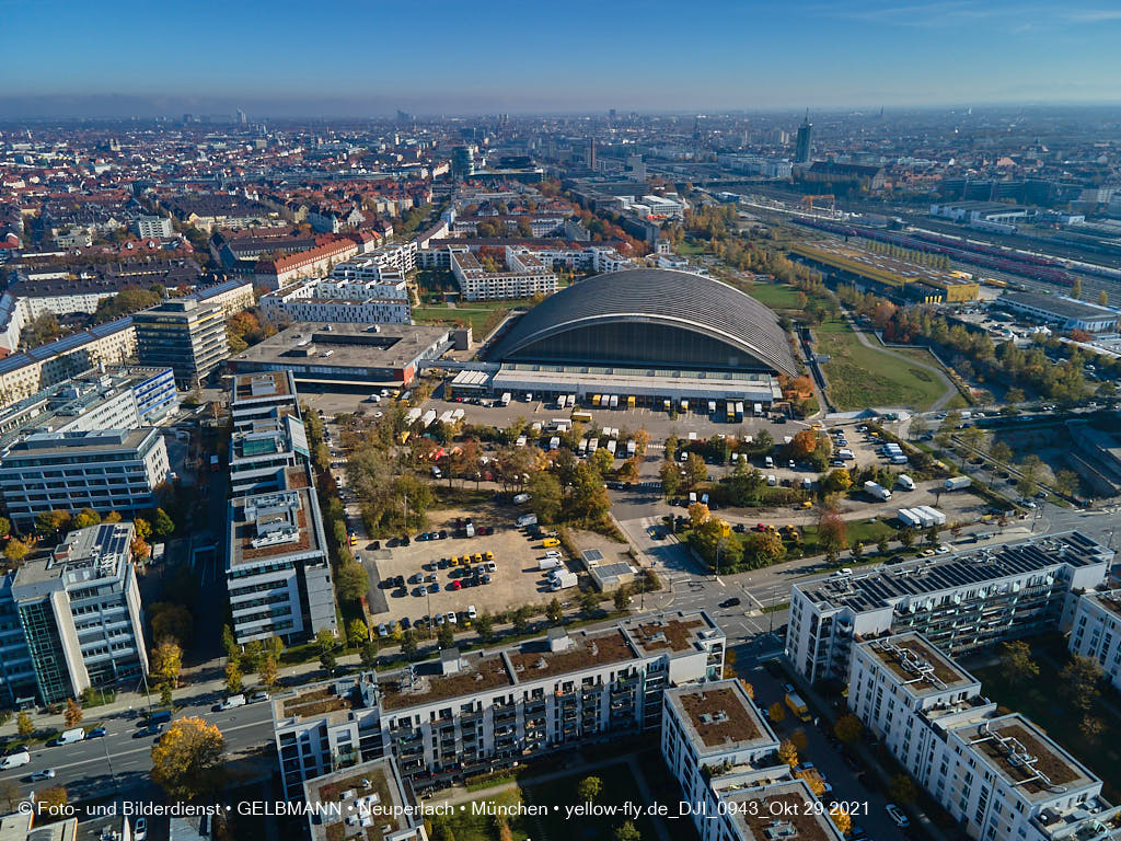 29.10.2021 - Wohnanlage Hirschgarten und paketposthalle