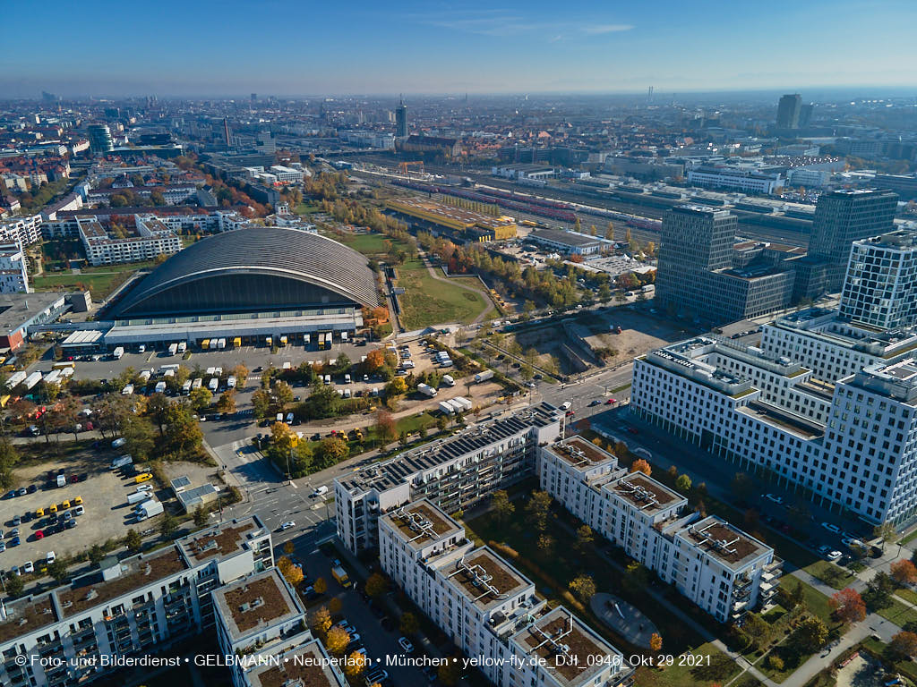 29.10.2021 - Wohnanlage Hirschgarten und paketposthalle