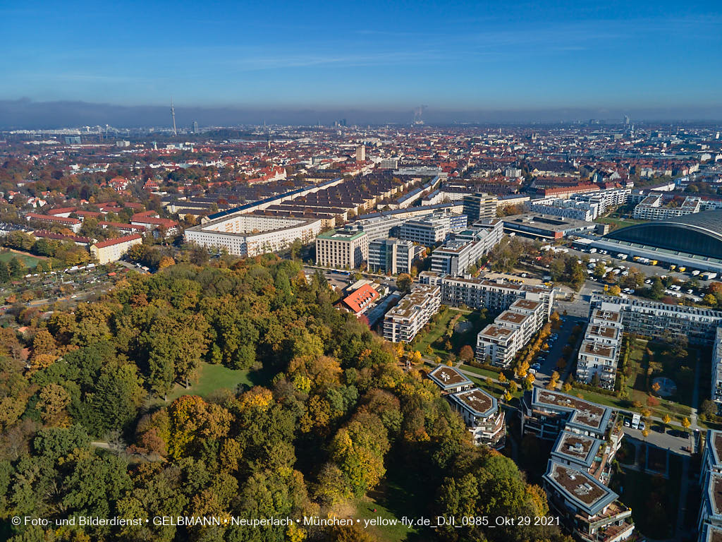 29.10.2021 - Wohnanlage Hirschgarten und paketposthalle