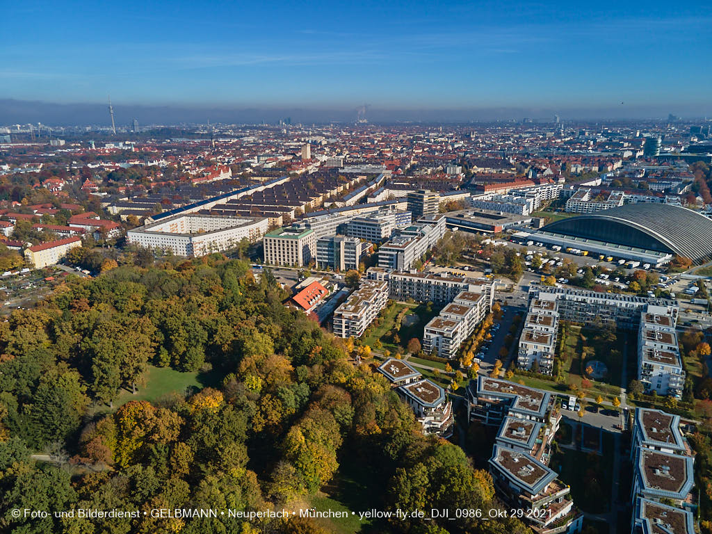 29.10.2021 - Wohnanlage Hirschgarten und paketposthalle