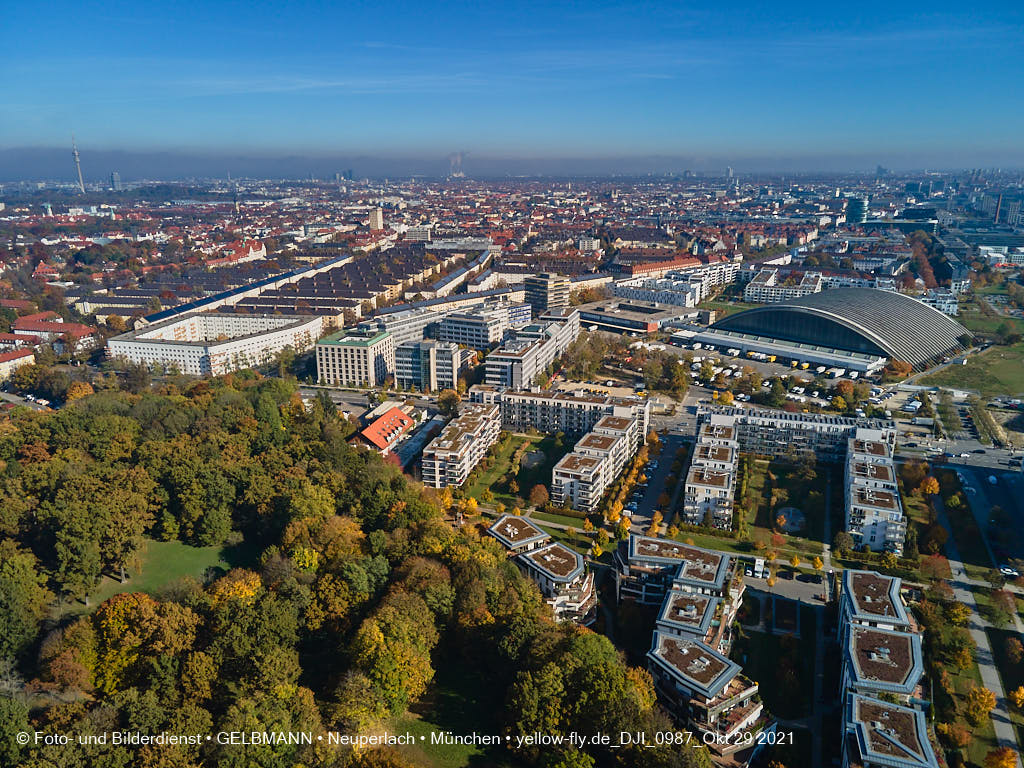 29.10.2021 - Wohnanlage Hirschgarten und paketposthalle