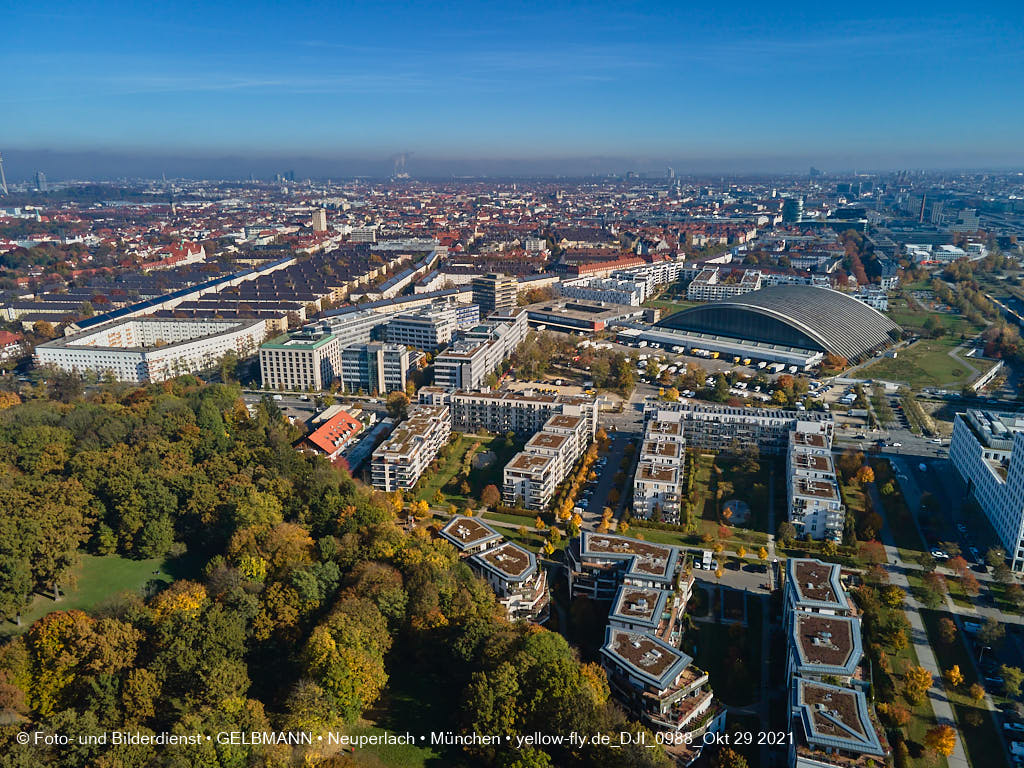 29.10.2021 - Wohnanlage Hirschgarten und paketposthalle