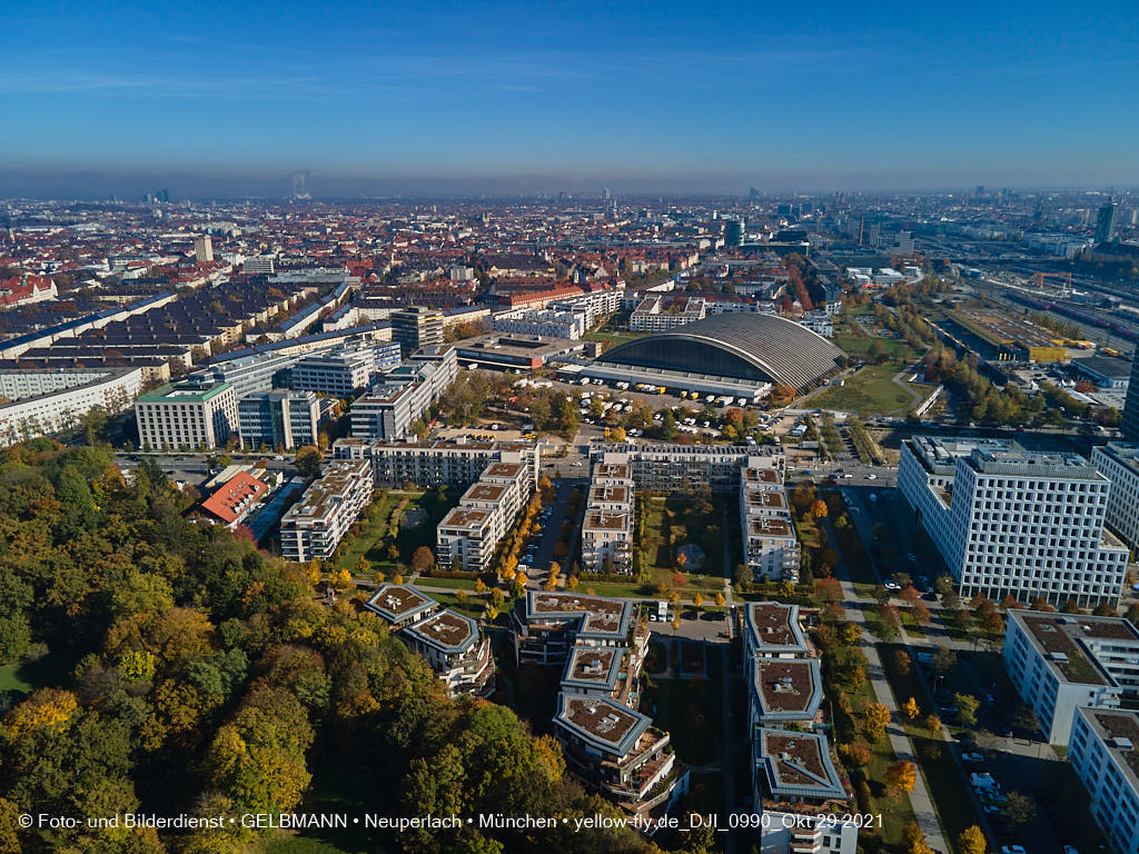 29.10.2021 - Wohnanlage Hirschgarten und paketposthalle