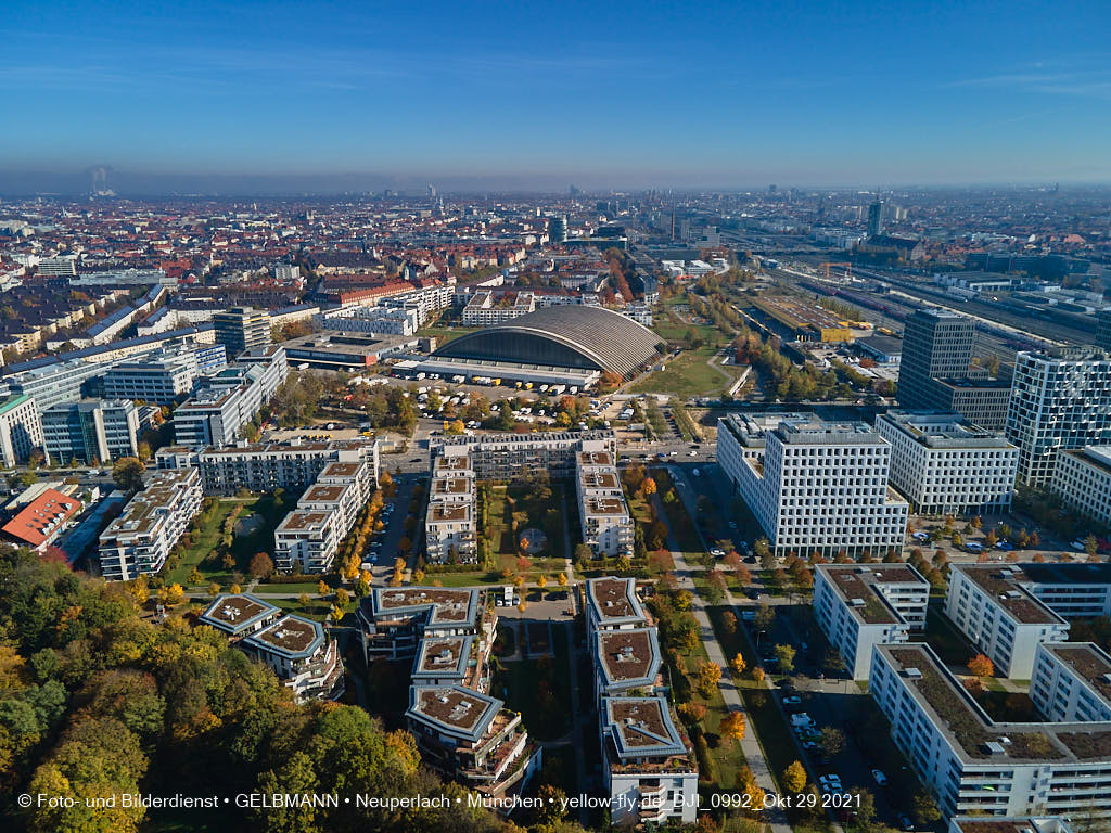 29.10.2021 - Wohnanlage Hirschgarten und paketposthalle