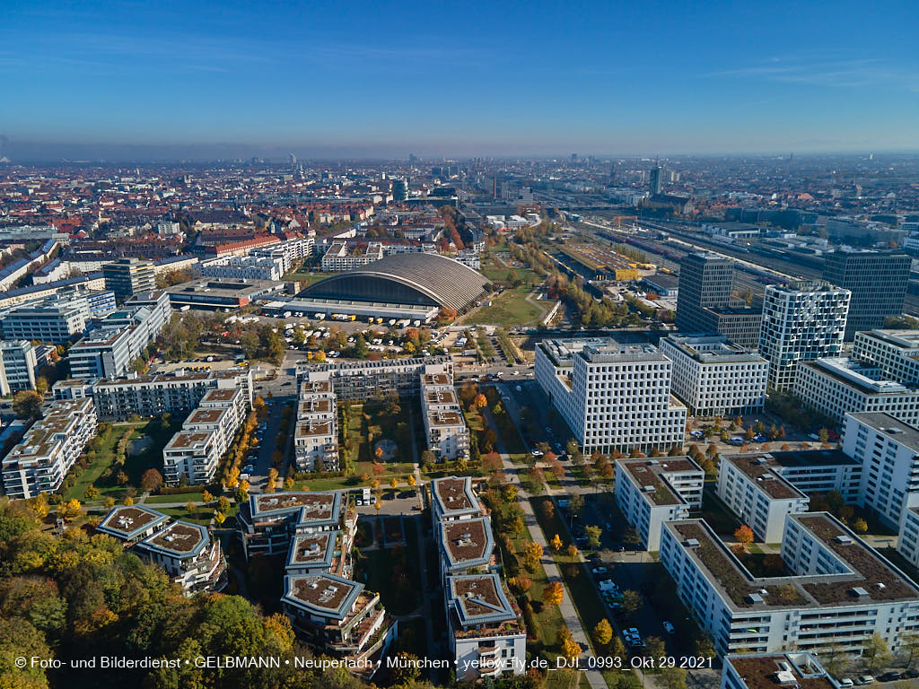 29.10.2021 - Wohnanlage Hirschgarten und paketposthalle