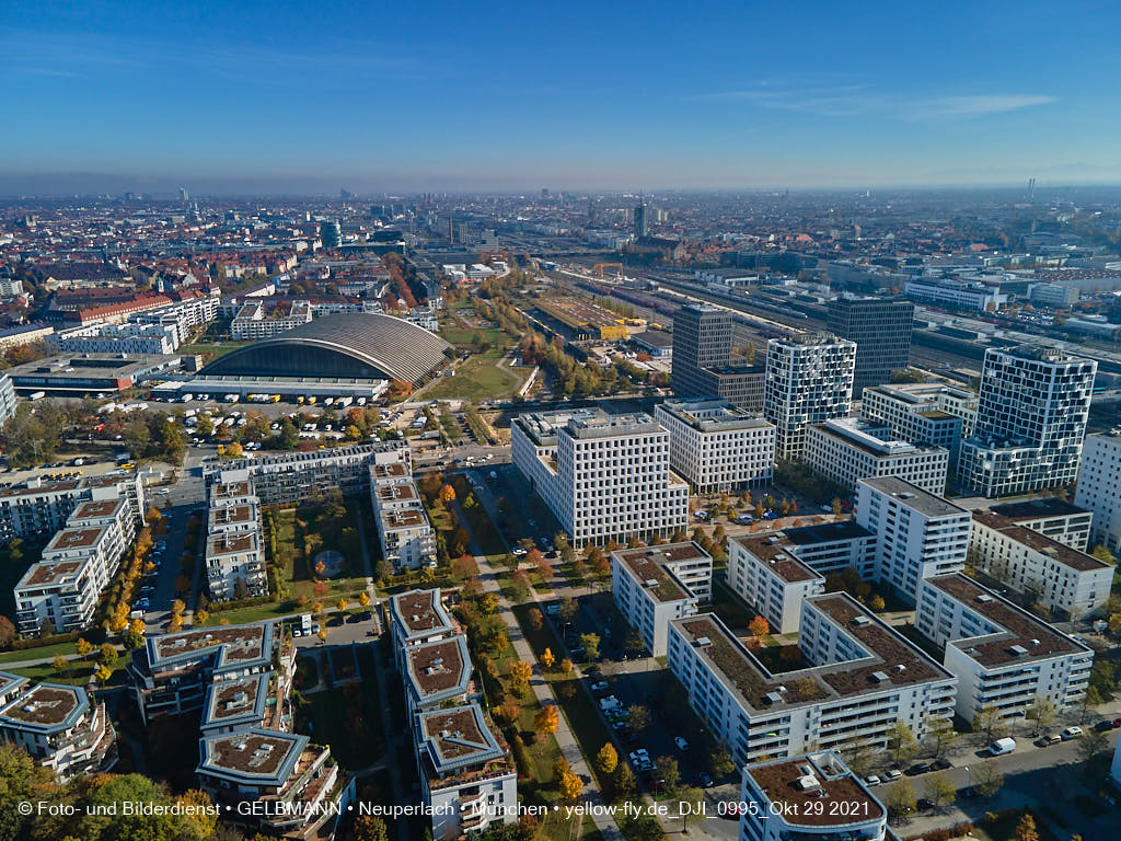 29.10.2021 - Wohnanlage Hirschgarten und paketposthalle