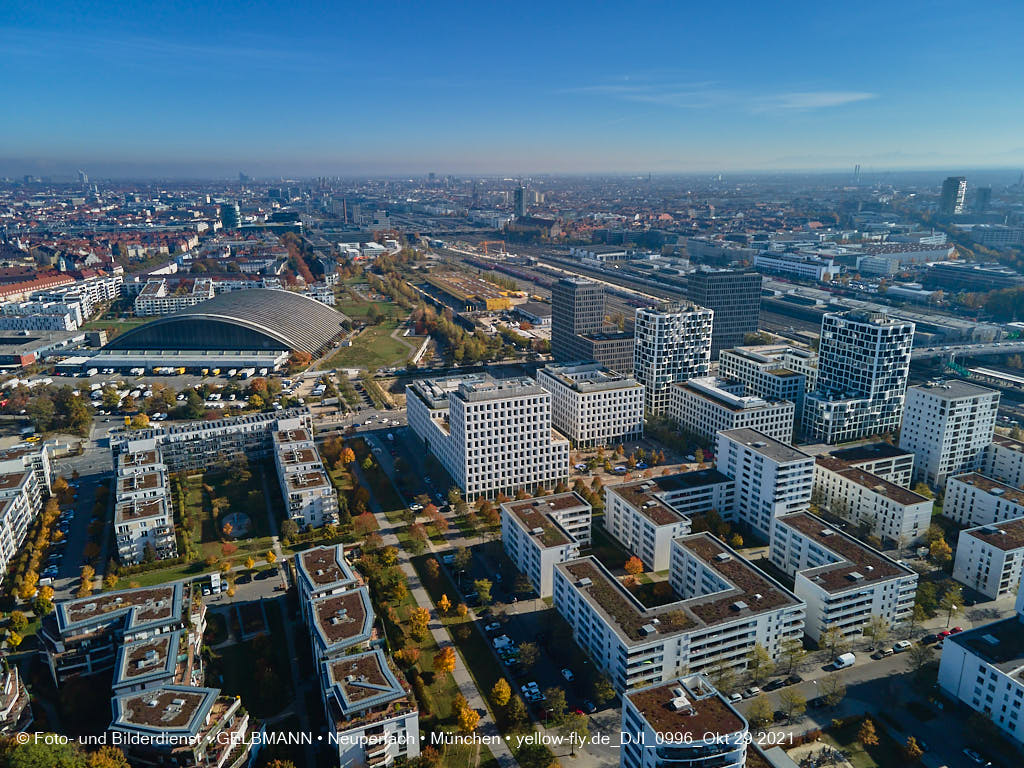 29.10.2021 - Wohnanlage Hirschgarten und paketposthalle