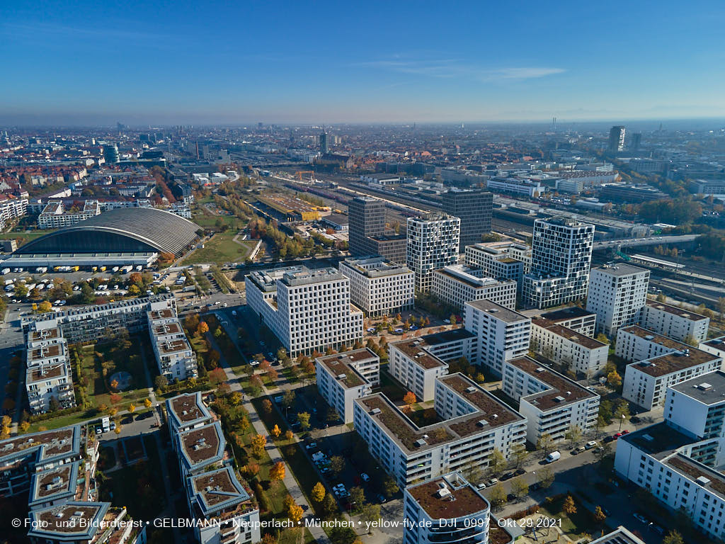 29.10.2021 - Wohnanlage Hirschgarten und paketposthalle