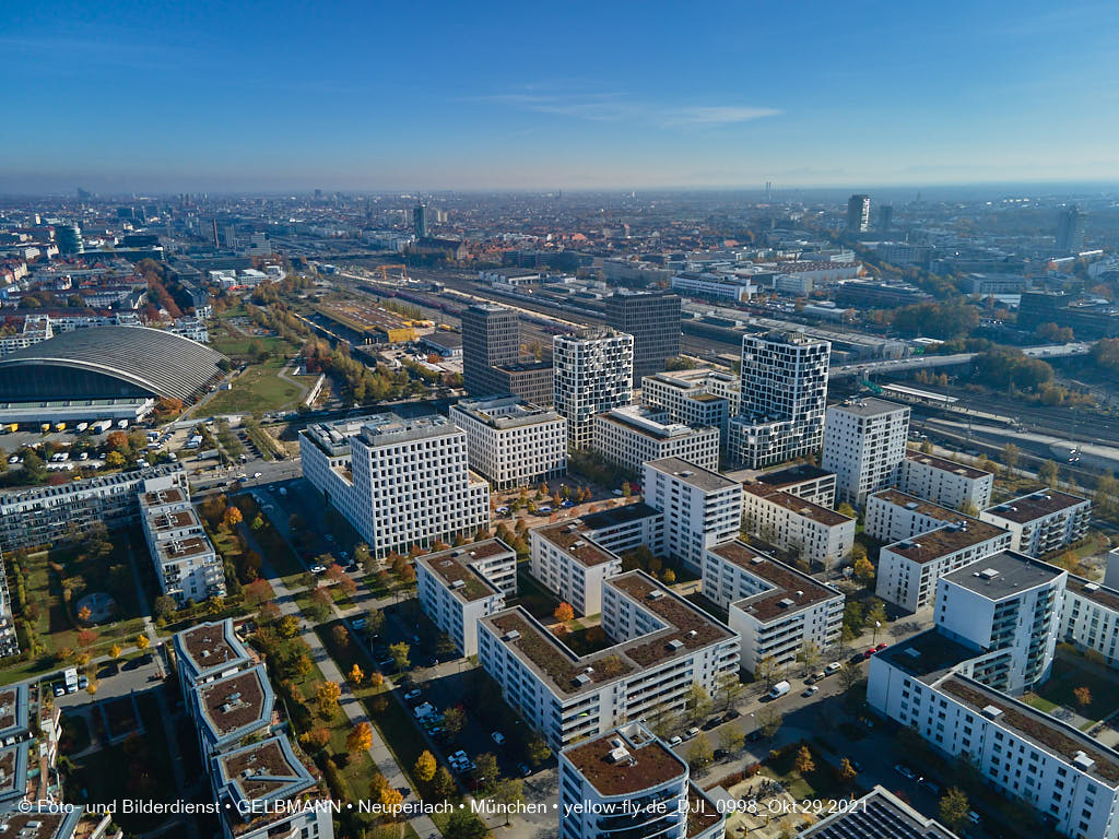 29.10.2021 - Wohnanlage Hirschgarten und paketposthalle