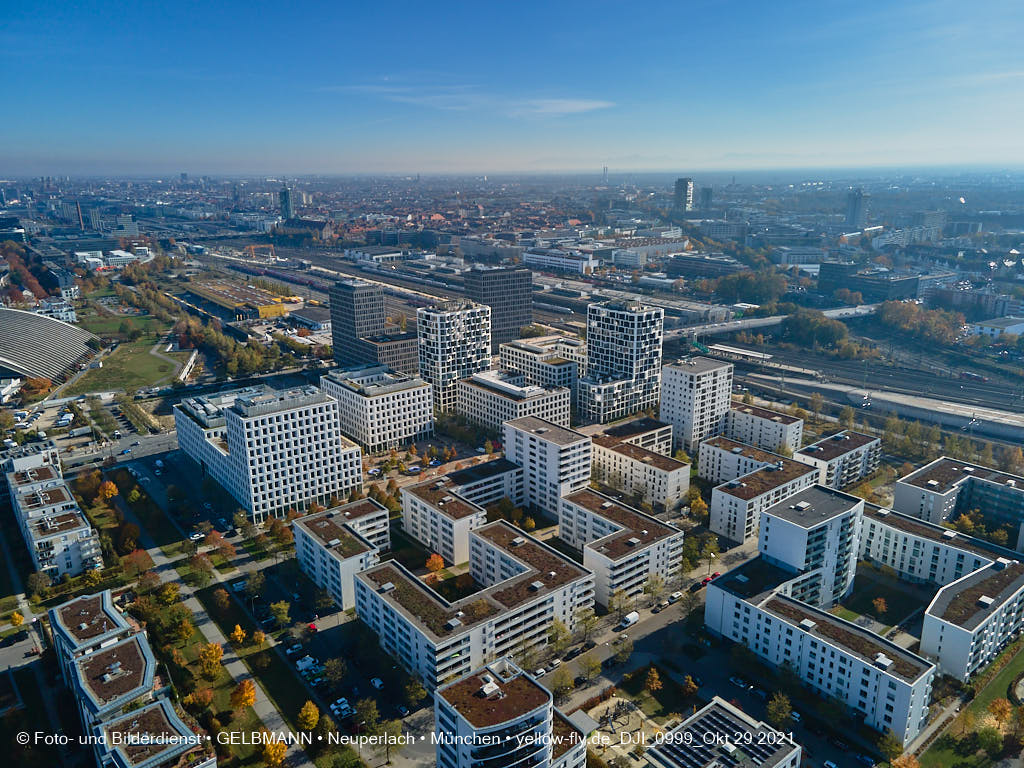 29.10.2021 - Wohnanlage Hirschgarten und paketposthalle