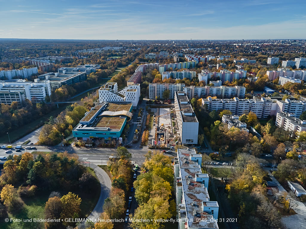 31.10.2021 - Baustelle Montessori Schule in Neuperlach