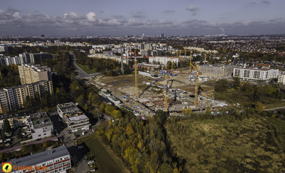 06.11.2021 - Baustelle Alexiquartier und PandionVerde