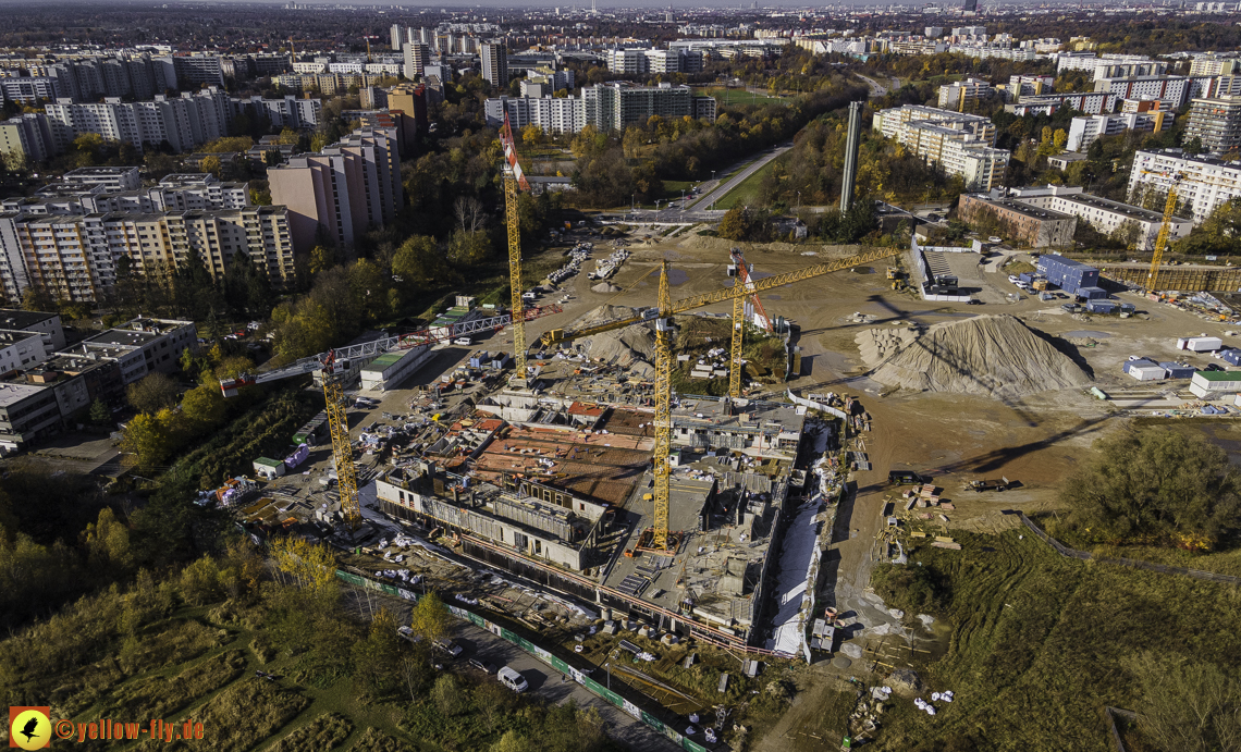 06.11.2021 - Baustelle Alexiquartier und PandionVerde