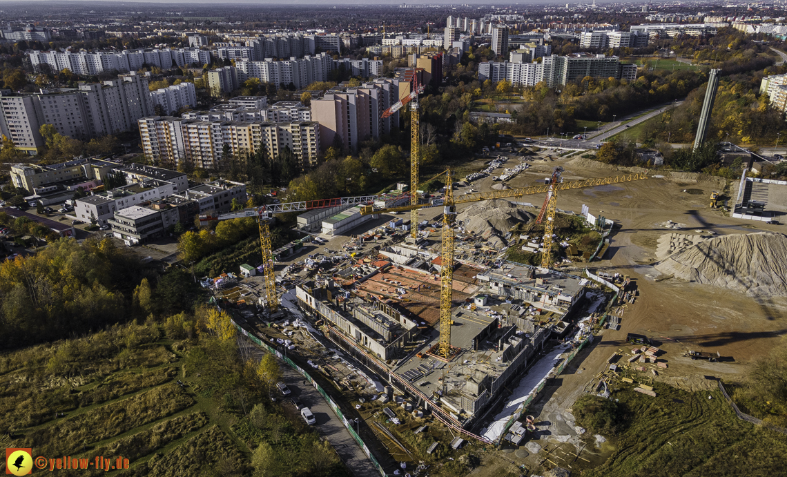 06.11.2021 - Baustelle Alexiquartier und PandionVerde