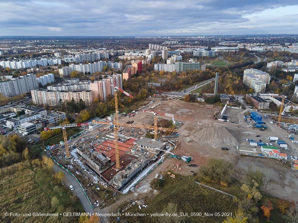 06.11.2021 - Baustelle PANDIONVERDE in Neuperlach