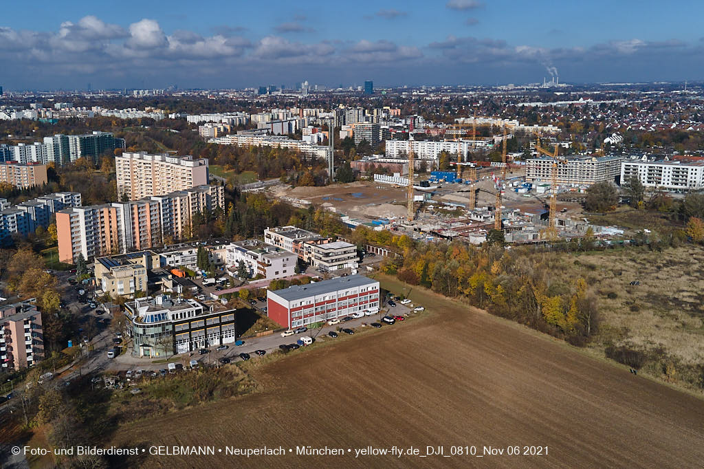 06.11.2021 - Baustelle PANDIONVERDE in Neuperlach