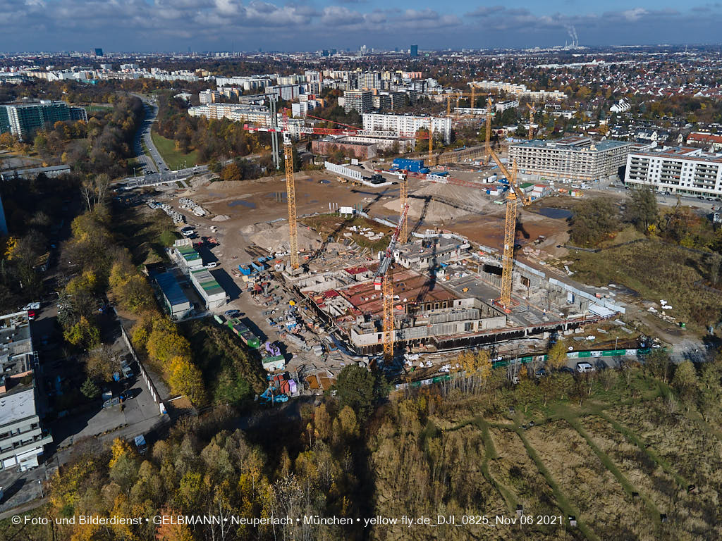 06.11.2021 - Baustelle PANDIONVERDE in Neuperlach