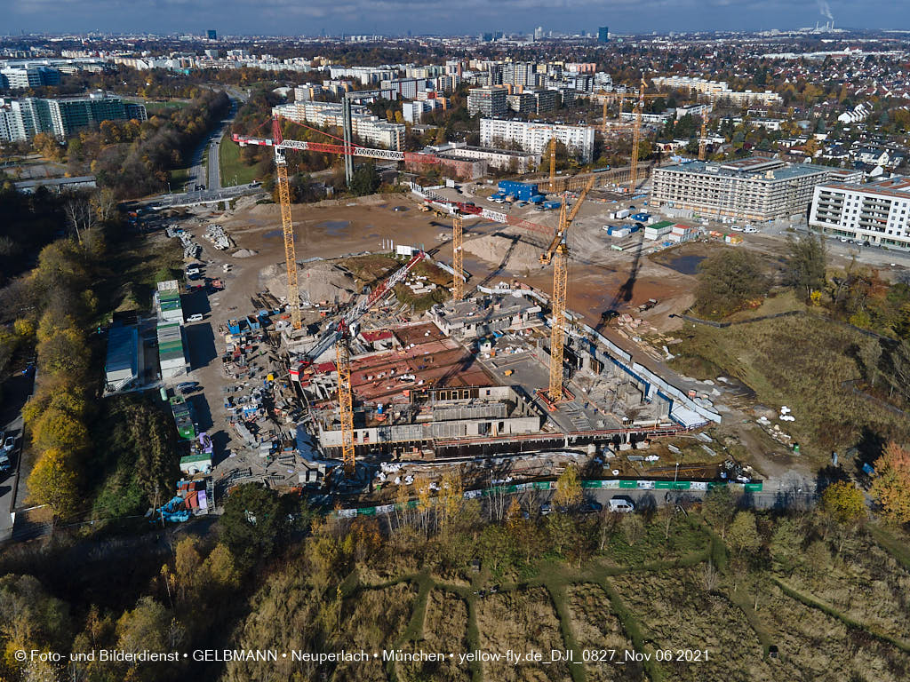 06.11.2021 - Baustelle PANDIONVERDE in Neuperlach
