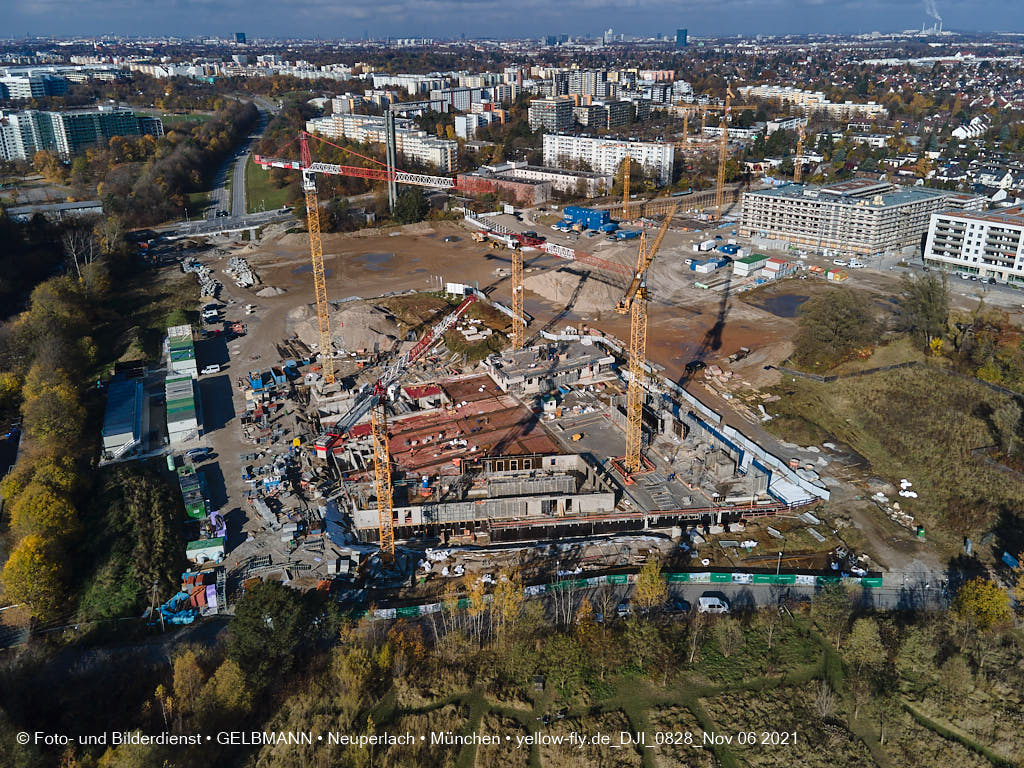 06.11.2021 - Baustelle PANDIONVERDE in Neuperlach