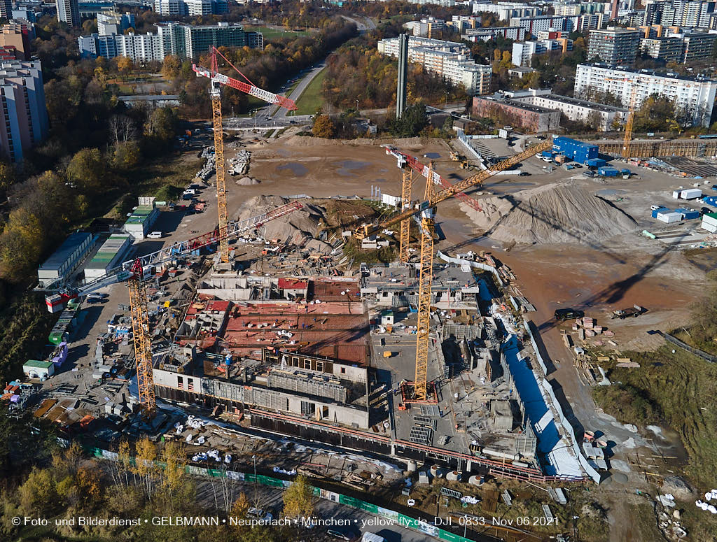 06.11.2021 - Baustelle PANDIONVERDE in Neuperlach
