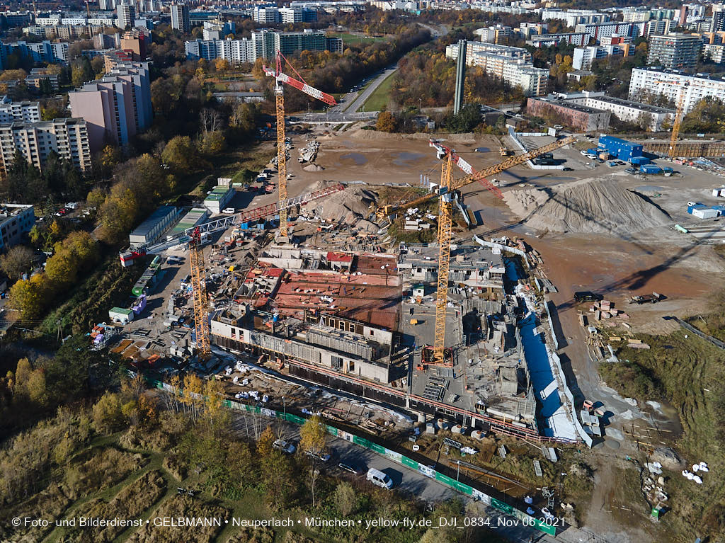 06.11.2021 - Baustelle PANDIONVERDE in Neuperlach